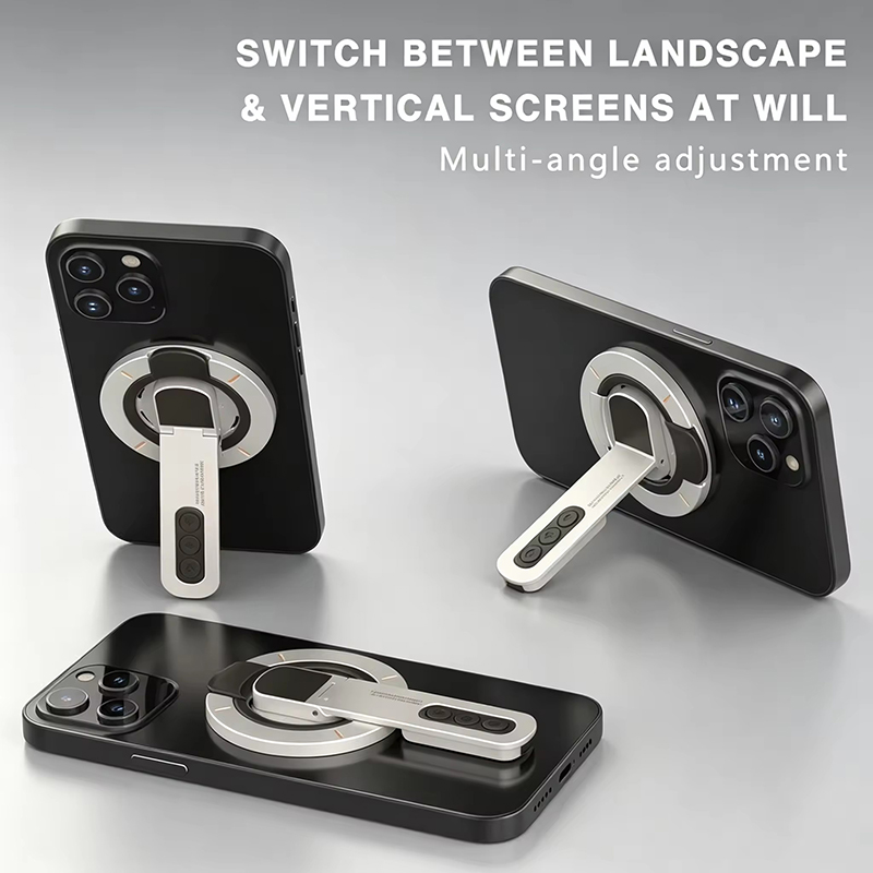 Phone Accessories Vendor - Suporte Magnético Dupla Face Giratório para