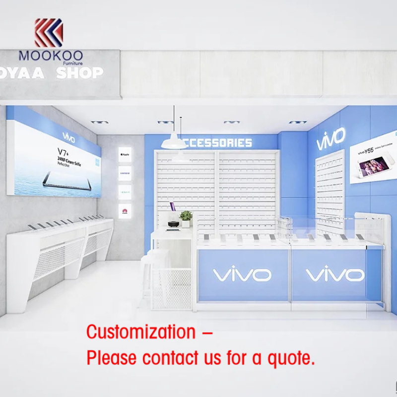 Phone Accessories Shop Design - Design de Quiosque para Celulares com