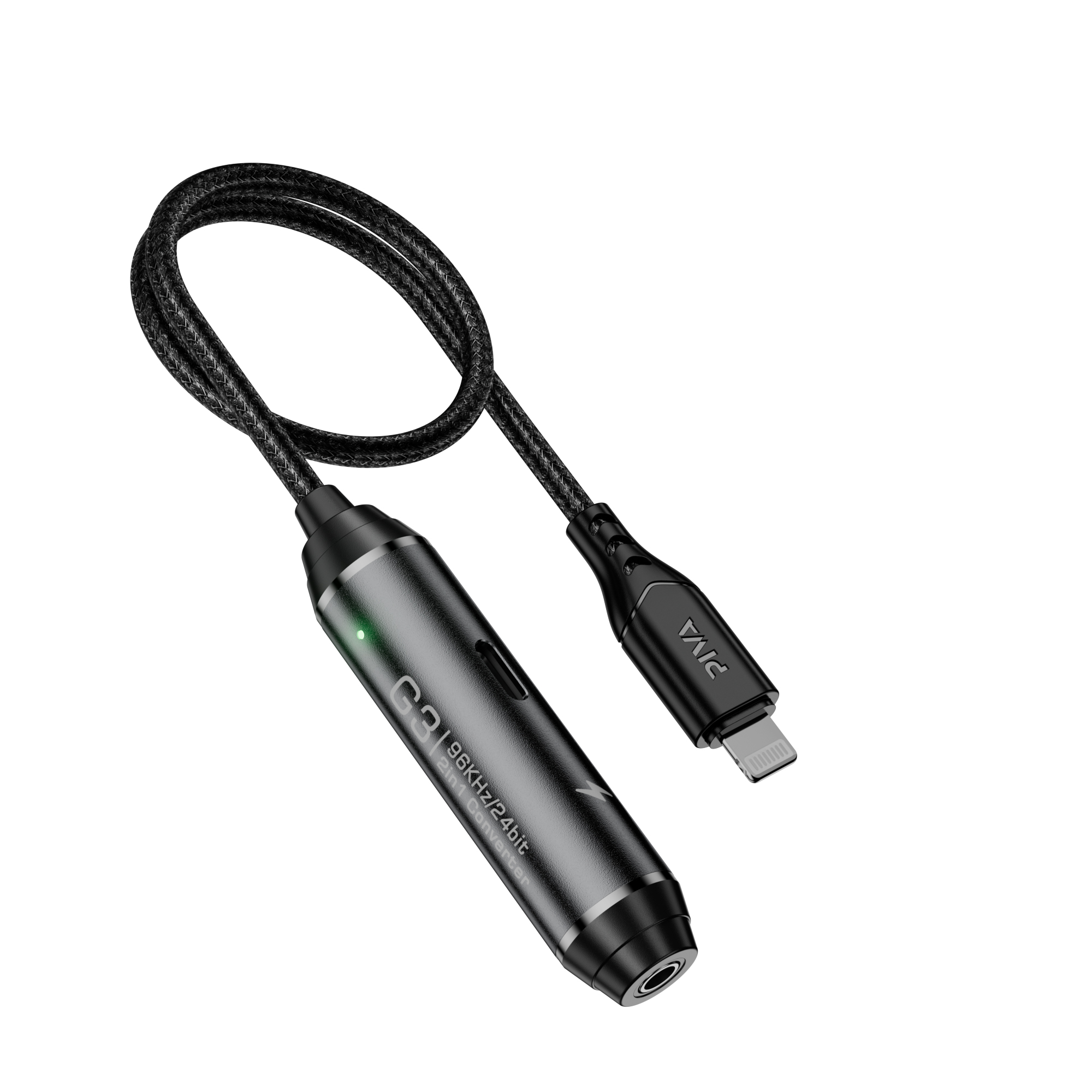 Fast Charging Cable - Piva 40cm cabo 2-em-1 conversor de