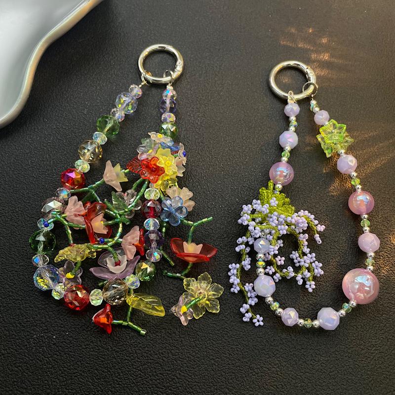 Phone Accessories Beads - 【C】Cadeia de Telefone Colorida de Verão