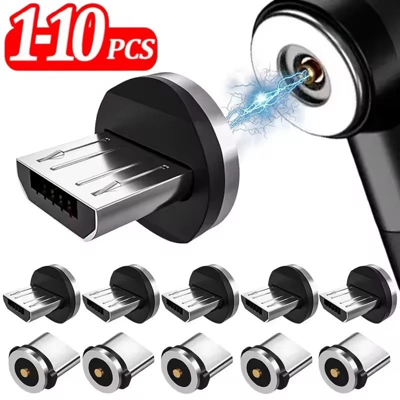 Fast Charging Cable - 1/5/10PCS Adaptador de Cabo Magnético USB-A