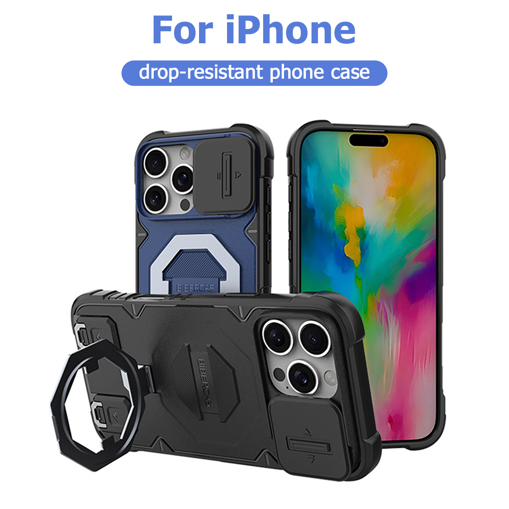 Phone Accessories Quotes - Capa Magnética com Suporte Anel para
