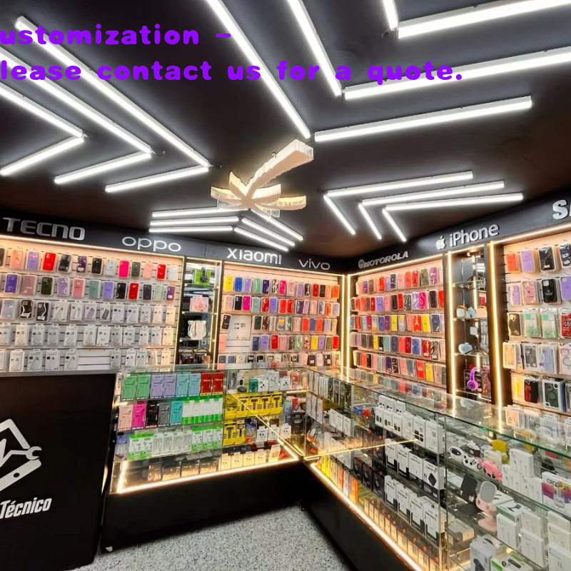 Phone Accessories Shop Design - Design de interiores moderno para loja