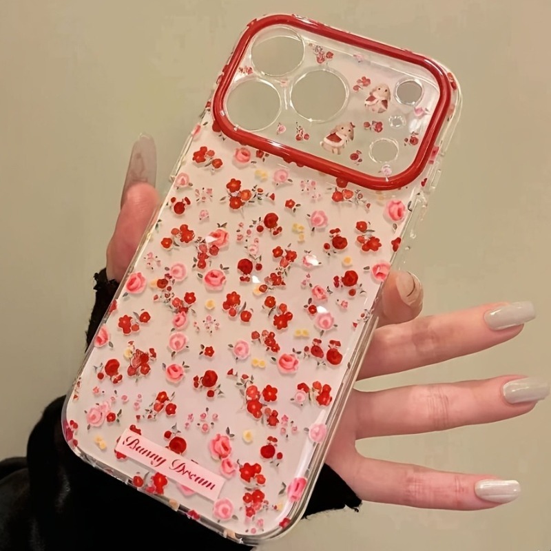 Phone Accessories Red - Capa de Telefone com Padrão de