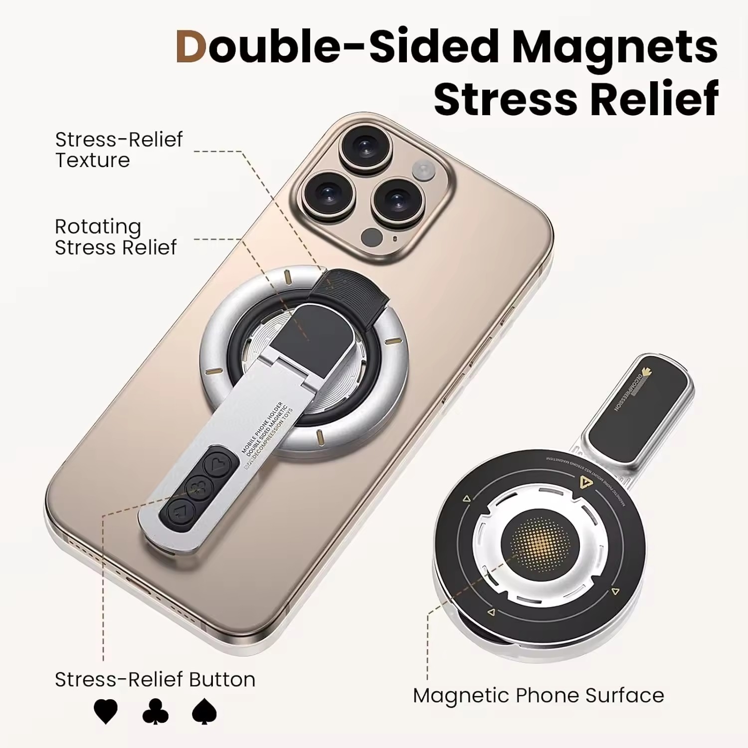 Suporte Magnético Dupla Face G - Phone Accessories Vendor avaliação e preço
