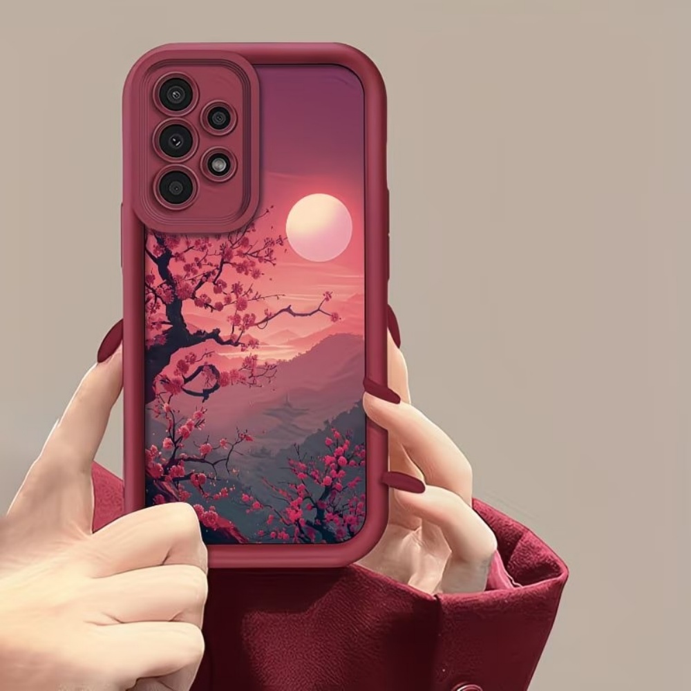 Capa Antichoque Vermelha Sunse - Phone Accessories Red avaliação e preço