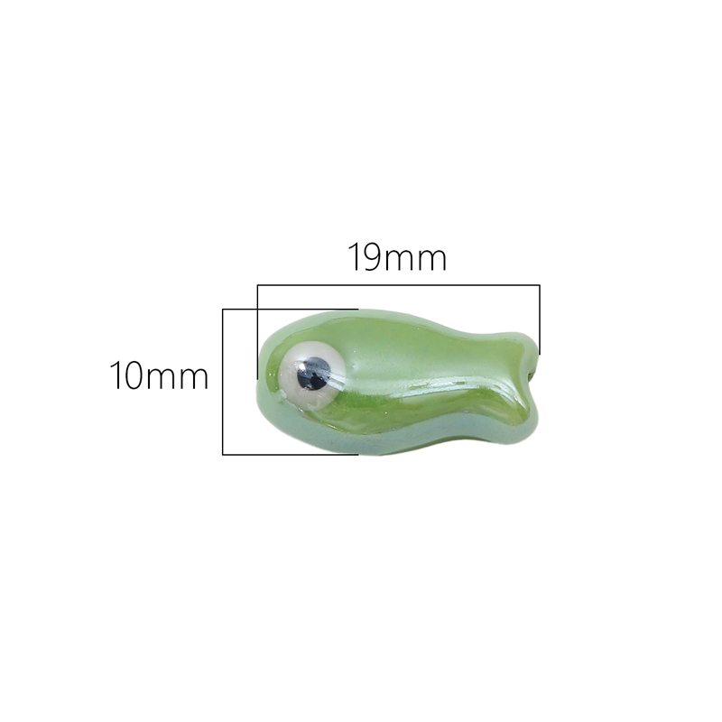 10 pçs vintage peixe contas de - Phone Accessories Beads avaliação e preço