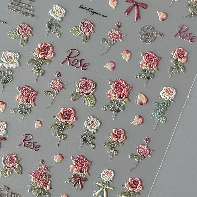 5 pçs ins retro rosa adesivo a - Phone Accessories Red avaliação e preço