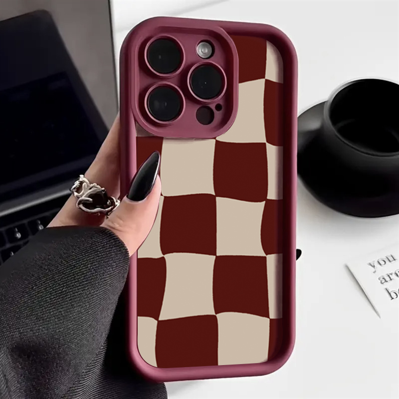 Vinho tinto deformar grade pad - Phone Accessories Red avaliação e preço