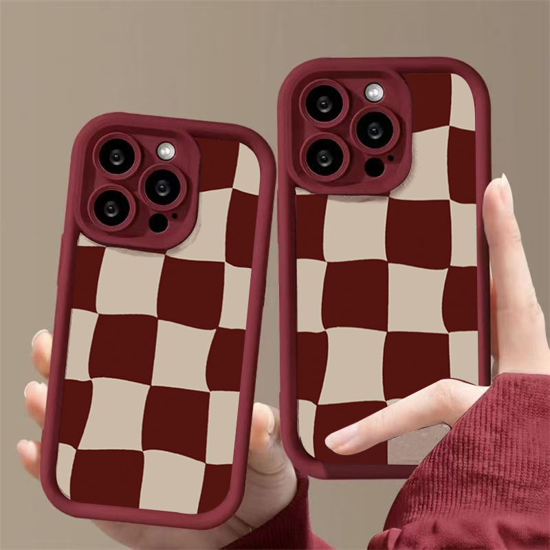 Vinho tinto deformar grade pad - Phone Accessories Red avaliação e preço