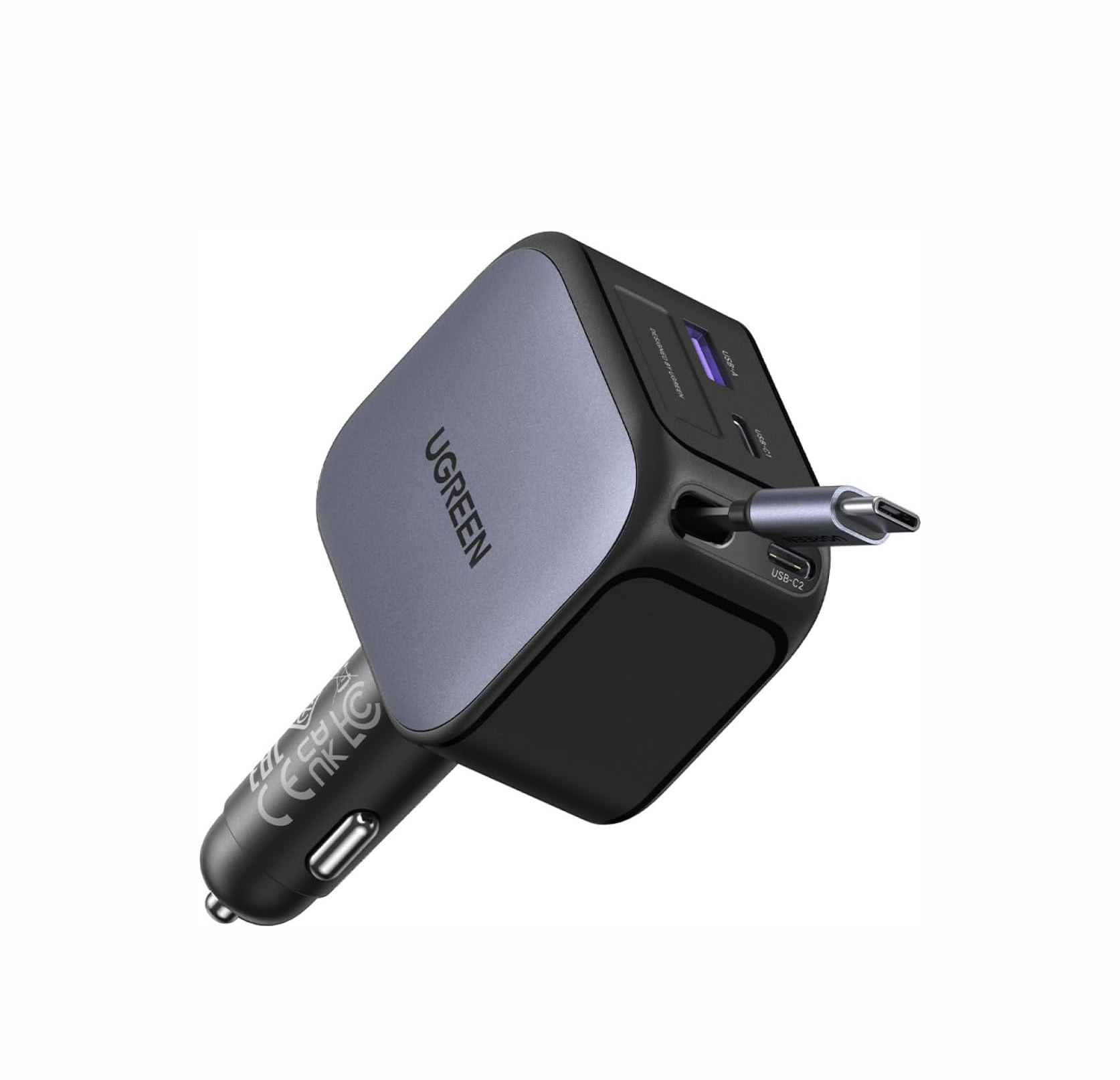 Carregador de carro retrátil U - Fast Charging Cable avaliação e preço