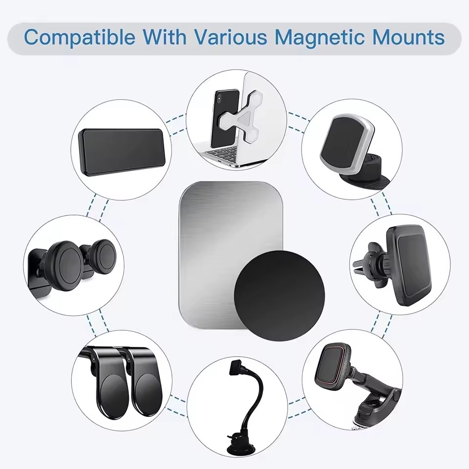 Placa Metálica Magnética Fina  - Phone Accessories Quotes avaliação e preço