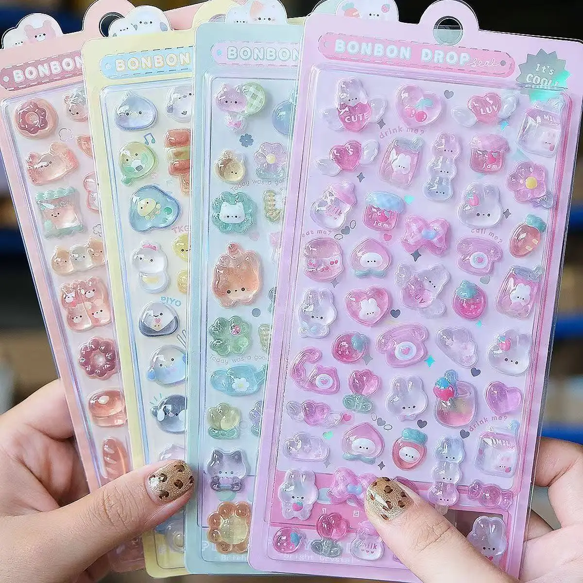 Adesivos de Resina 3D Kawaii 2 - Phone Accessories Quotes avaliação e preço