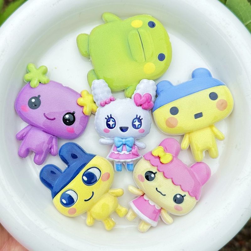 Contas ocas impressas em ambos - Phone Accessories Beads avaliação e preço