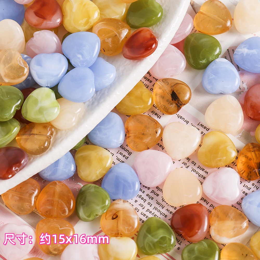 20g acrílico tingimento forma  - Phone Accessories Beads avaliação e preço