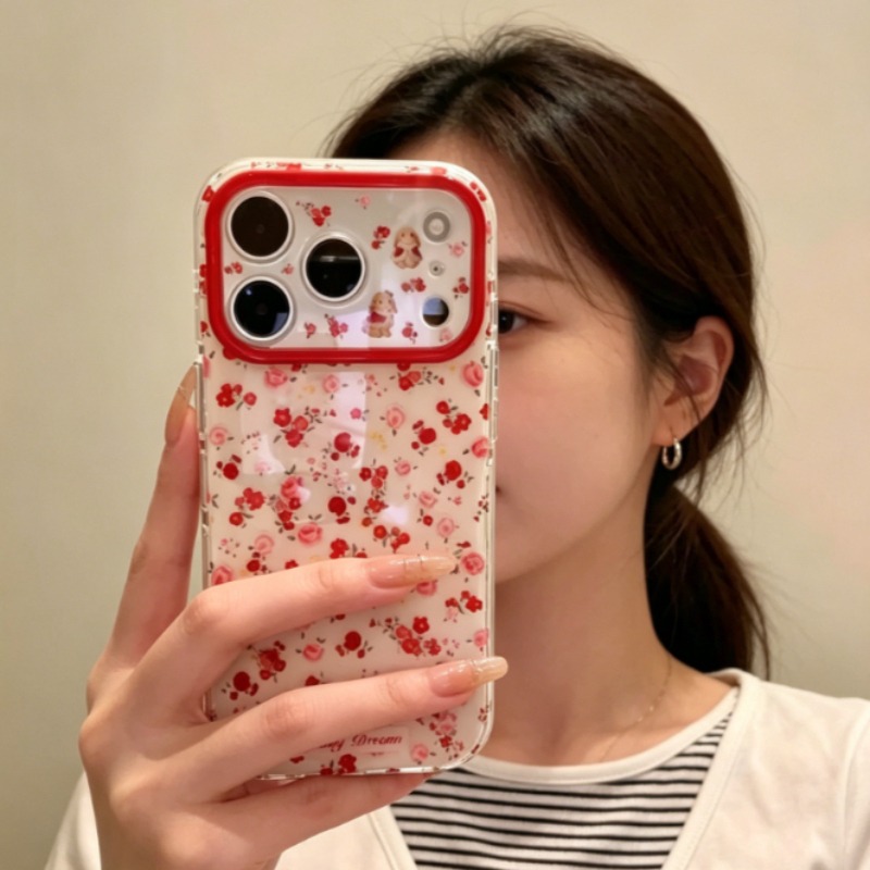 Capa de Telefone com Padrão de - Phone Accessories Red avaliação e preço